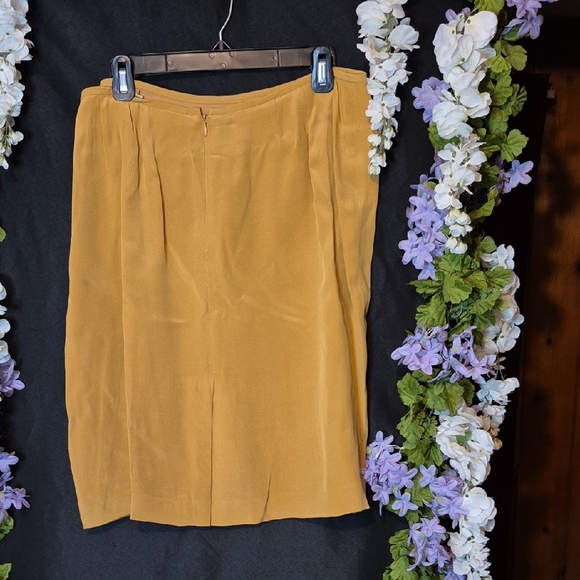 Kasper Mustard Velvet Blazer Jacket - Picture 5 of 5